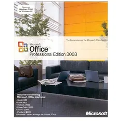 Microsoft Office 2003 Professional Edition, OEM mit CD - Produktivität in der modernen Berufswelt, inkl. Word, Excel, PowerPoint und mehr. Ideal für effizientes Arbeiten mit verbesserter Benutzeroberfläche und einfacher Dokumentenfreigabe.