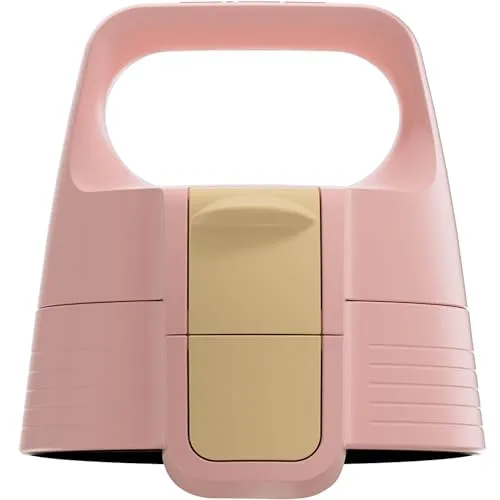 SIGG WMB ONE Top 2 Playful Peach Verschluss (One Size), Ersatzteil Trinkflasche, einhändig bedienbarer & auslaufsicherer Verschluss