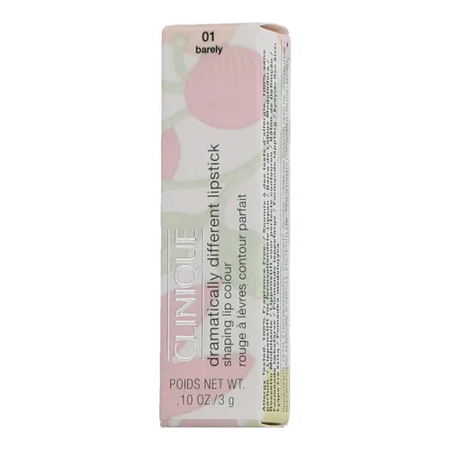 Clinique Dramatically Different Lipstick #01 Barely 3 g - Lippenstifte mit feuchtigkeitsspendender Formel für ein geschmeidiges Finish und langanhaltende Farbe.