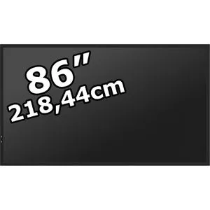 Hisense 86DM66D 86" 4K Digital Signage Display - Monitore - 24/7-Betrieb für höchste Ansprüche mit 4K-Auflösung und integrierter Wireless Screen Sharing-Funktion für optimale Vernetzung.