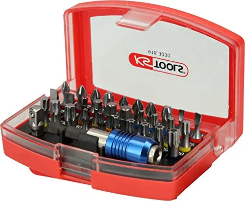 KS Tools 1/4' TORSIONpower Bit-Box, 32-tlg - Werkzeug-Set mit 32 hochwertigen TORSIONpower Bits, ideal für effizientes Arbeiten und einfache Handhabung dank praktischer Aufbewahrungsbox.