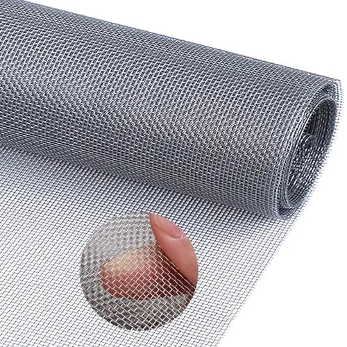 Edelstahl Insektenschutzgitter 30CMx120CM - Netz- & Drahtgewebe aus hochwertigem Edelstahl, langlebig und rostfrei. Effektiver Schutz vor Mäusen und fliegenden Insekten für Fenster und Türen.