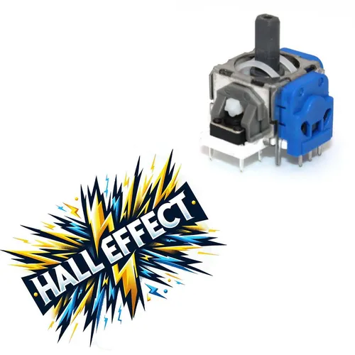 PS5 Analog Halleffect Halleffekt Controller Steuer Modul Thumbstick Stickdrift