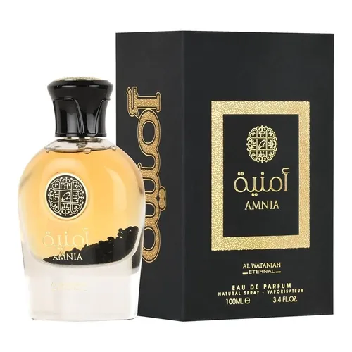 Al Wataniah Amnia EDP U 100ml - Unisex Parfüm mit 100 ml, das ein einzigartiges Dufterlebnis bietet – perfekt für jeden Anlass und jeden Geschmack.