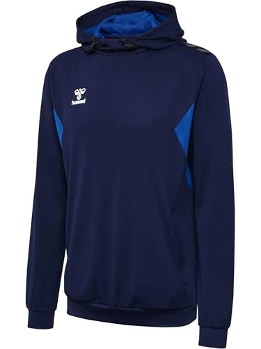 hummel Kapuzenpullover Hmlauthentic Herren - Sportjacke aus recyceltem Polyester mit Bee Cool Technologie für optimale Atmungsaktivität und Komfort beim Sport.