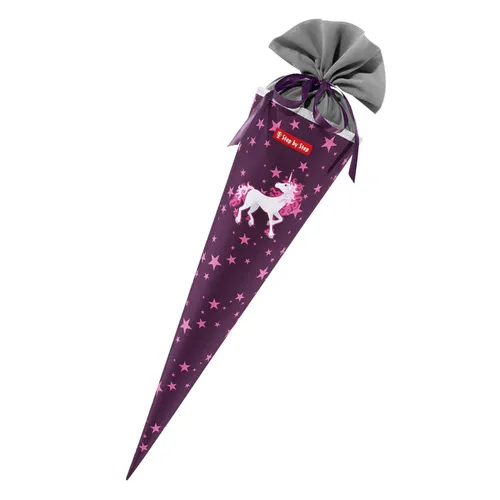 Step by Step Schultüte - 70 cm rosa, umweltfreundlich aus recycelten PET-Flaschen und ideal zur Einschulung