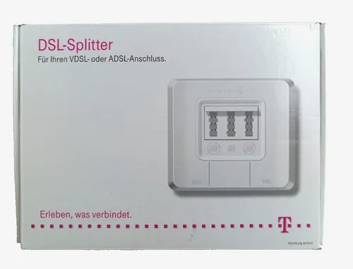 DLS-Splitter für Ihren VDSL- oder ADSL-Anschluss Telekom