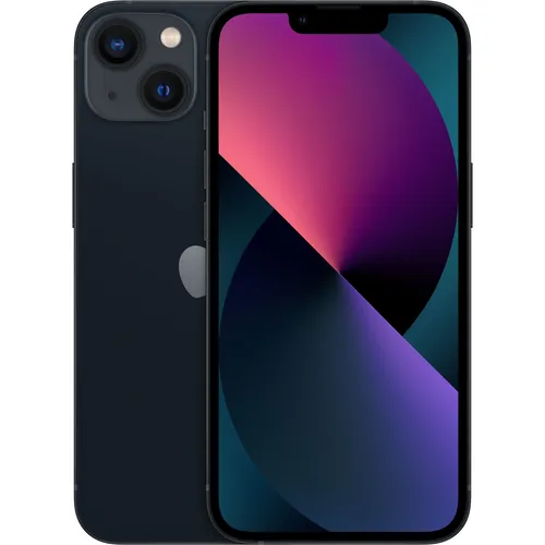 Apple iPhone 13 (128 GB, Midnight, 6.10", SIM + eSIM, 12 Mpx, 5G) (MLPF3ZD/A)