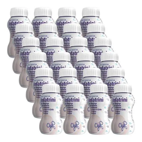 Infatrini flüssig 24X125 ml - Arzneimittel für Säuglinge, nährstoffreiche Flüssignahrung zur Unterstützung bei erhöhtem Nahrungsbedarf.