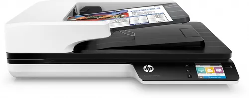 HP Scanjet Pro 4500 fn1 - Dokumentenscanner - Professioneller Netzwerkscanner für schnelles beidseitiges Scannen mit bis zu 4.000 Seiten täglich. Ideal für effiziente Arbeitsabläufe dank Touchscreen und mobiler Scan-Optionen.