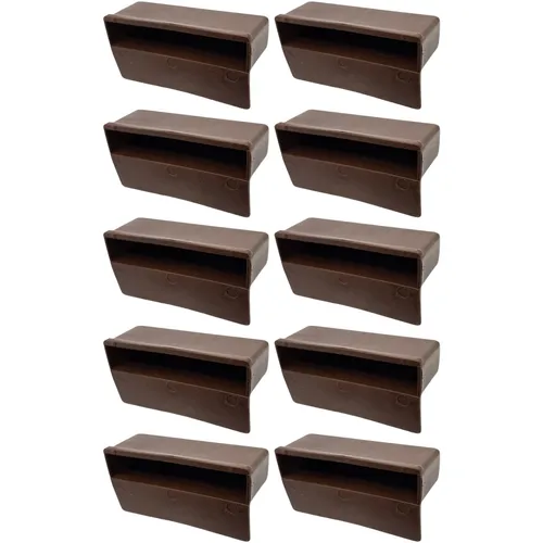 10x Lattenhalter Monolatte 63 x 12 mm Kunststoff für Lattenrost Holzrahmen Bett
