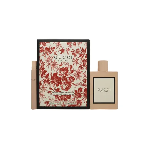 Gucci Bloom Geschenkset 100ml EDP + 10ml EDP – Eleganz für jeden Anlass - Erleben Sie die florale Frische des Gucci Bloom Geschenksets mit 100ml und 10ml EDP. Perfekt für besondere Anlässe oder als stilvolles Geschenk.