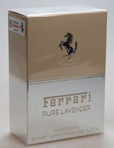 Ferrari Pure Lavender Eau de Toilette Spray 50 ml - Erleben Sie den einzigartigen Duft von Pure Lavender in einem eleganten 50 ml Spray. Ideal für jeden Anlass und verleiht Frische und Eleganz.