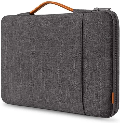 Inateck Laptop-Hülle 360° Rundumschutz für 13-14 Zoll MacBook Air/Pro - Hochwertige Gerätehülle mit 360° Rundumschutz, ideal für 13-14 Zoll Laptops. Weiches Flanellfutter und stoßfester Baumwollstreifen bieten optimalen Schutz vor Staub und Stößen.