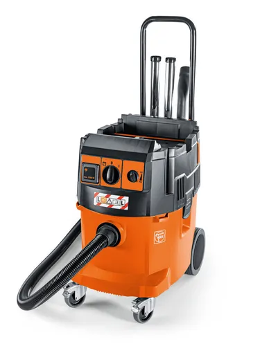 FEIN Dustex 35 LX Nass- / Trockensauger - Nass- / Trockensauger der Staubklasse L, ideal für Profis mit Koffersystem-Befestigung und umfangreichem Zubehör für effizientes Arbeiten.