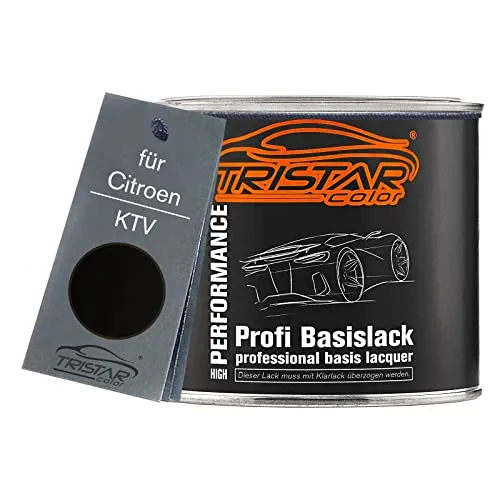 TRISTARcolor Autolack Dose spritzfertig für Citroen KTV Noir Perla Nera Nacre Basislack 0,5L