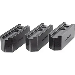 Röhm Aufsatzbacken-Set 200, 3-teilig - Sonstige Werkzeuge, feingefräste Nuten und Verzahnungen für präzises Spannen, ideal für professionelle Werkstätten.