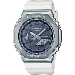 Casio GM-2100WS-7AER Herrenuhr - Chronograph mit modernem Design, wasserdicht bis 20 atm und robustem Edelstahlgehäuse – perfekt für modebewusste Männer.