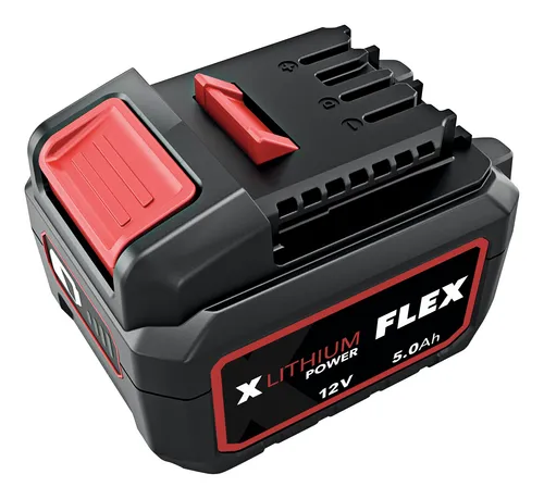 Flex Akku-Pack AP 12/5.0 - Elektrowerkzeug-Akku mit 12 V und 5 Ah Kapazität, ideal für lange Einsatzzeiten und schnelle Ladezeiten für Ihre Flex Geräte.