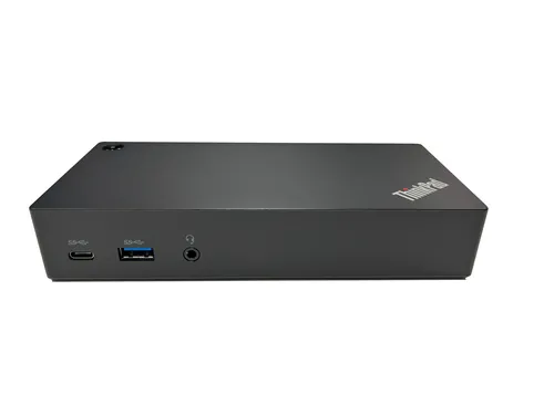 Lenovo ThinkPad USB-C Dock 40A90090EU - Weiteres Notebook-Zubehör, bietet umfassende Anschlussmöglichkeiten und unterstützt schnelles Laden für Ihre Geräte.