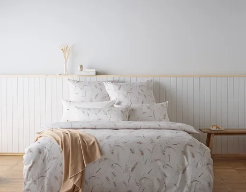Curt Bauer Bettwäsche Mako-Satin Harmony Seaside 155x200 cm - Hochwertige Bettwäsche aus 100% Baumwolle, bügelleicht und pflegeleicht. Ideal für stilvolle Schlafzimmer, bietet Komfort und Eleganz in einem einzigartigen Design.