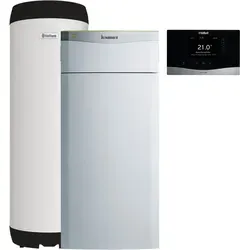 Vaillant Paket 4.6302 flexoTHERM exclusive VWF 87/4, Sole/Wasser-Wärmepumpe 8 kW