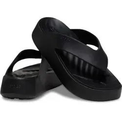 Crocs Herren Getaway Platform Flip Flop - Schwarz, 36/37 EU - Stylische Sandalen mit bequemer EVA-Sohle, ideal für entspannte Sommertage und den Strand.