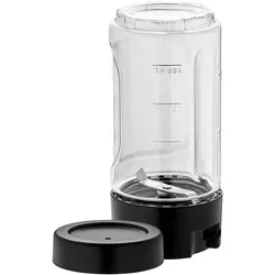WMF 3tlg. Zubehör-Set "Kult X" in Transparent - Küchengeräte-Zubehör, ideal für die WMF Mix & Go, inklusive Mixbecher, Verschlussdeckel mit Silikonring und 2-flügeliger Messereinheit.