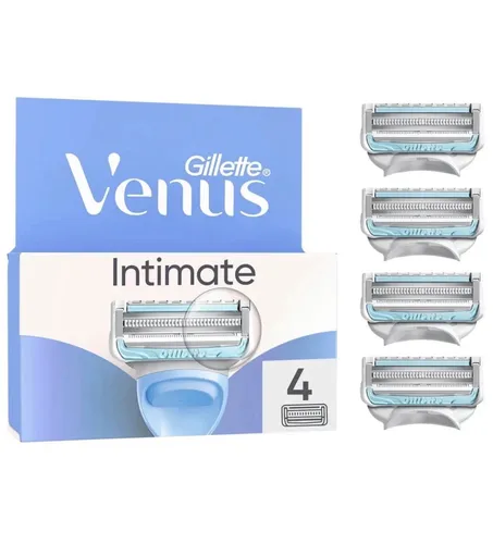 4er Pack Venus Intimate  System Gillette Intimbereich Ersatzklingen Klingen
