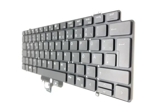 T-ProTek DEUTSCHE - Schwarz Tastatur Keyboard Keine Beleuchtung kompatibel für Dell Latitude 5400 NJVXR
