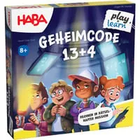 Haba Code Secret 13+4 - Spannendes Detektivspiel für die ganze Familie - Gesellschaftsspiel mit kreativen Rätseln und Teamarbeit, ideal für spannende Spieleabende mit Freunden und Familie.
