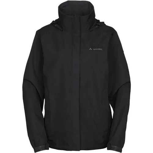 VAUDE Damen Women's Escape Light Jacket - Leichte Regenjacke in Schwarz, Größe 44 EU - Funktionsjacken: Diese leichte, wasserdichte Jacke bietet optimalen Schutz vor Wind und Regen und ist ideal für Outdoor-Aktivitäten bei jedem Wetter.