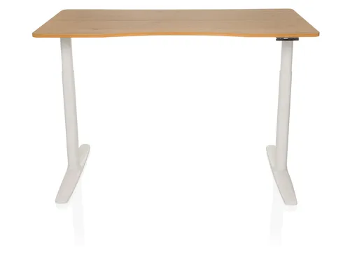 hjh OFFICE Elektrisch höhenverstellbarer Schreibtisch STAND PRO R - Kinderschreibtische mit elektrischer Höhenverstellung für ergonomisches Arbeiten und individuelle Anpassung an die Körpergröße.