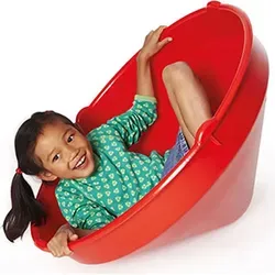 Gonge Spielkreisel 80 cm – Multifunktionales Motorikspielzeug - Sonstige Kategorie, fördert Motorik und Koordination. Ideal für drinnen und draußen, auch im Wasser einsetzbar. Für 1-2 Kinder ab 3 Jahren, belastbar bis 100 kg.