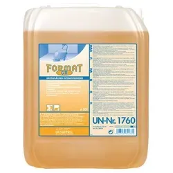 Dr. Schnell FORMAT GR Automatenreiniger 10 l - Reinigungsmittel für Großflächen, schaumarm und schnell wirkend, ideal für Reinigungsautomaten und alkalibeständige Bodenbeläge.