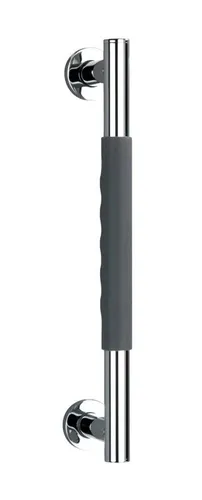 WENKO Edelstahl Wandhaltegriff Secura 40,5 cm - Sicherer Halt im Bad - Handtuchhalter & -stangen, TÜV-geprüfter Sicherheitsgriff aus hochwertigem Edelstahl, ideal für Badewanne und WC, belastbar bis 120 kg.