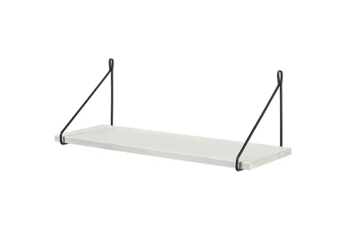 Dolle Wandregal Filo 60 x 20 cm weiß/schwarz
