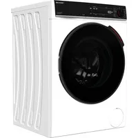 Sharp Waschmaschine ES-WNFB814CWDA-DE, 8 kg, 1400 U/min, WiFi & Dampffunktion - Waschmaschine mit 8 kg Fassungsvermögen, Energieeffizienz A, WiFi-Smart Control und Dampffunktion für optimale Pflege Ihrer Wäsche. Ideal für Familien bis 4 Personen.
