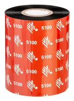 Zebra 5100 Resin - 1 - Schwarz - 110 mm x 450 m - Thermotransfer-Farbband - für Zebra R-140, R4Mplus, S4M, PAX 110, 170, R110, Xi Series 110, 140, 170, 220, R110 (05100BK11045)