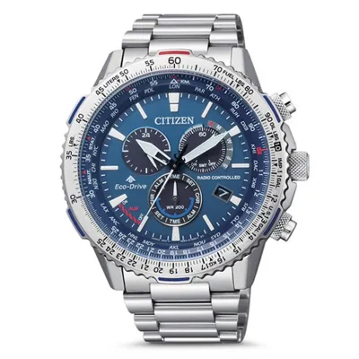 Citizen Radio Controlled CB5000-50L - Präzise Funkuhr - Uhren mit Atomzeit-Technologie, Abweichung von nur 1 Sekunde in 1.000.000 Jahren. Automatische Zeitsynchronisation, ideal für pünktliche Neujahrs-Countdowns.
