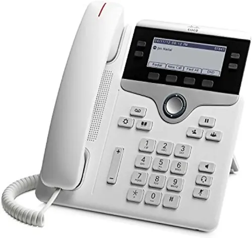 Cisco 7841 Festnetztelefon Weiß - Das Cisco 7841 Festnetztelefon in Weiß bietet benutzerfreundliche Funktionen und flexible Bereitstellungsoptionen. Ideal für effiziente Sprachkommunikation im Büro, mit integriertem Freisprechbetrieb und HD-Audioqualität.