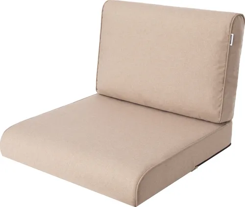 HOBBYGARDEN Outdoor Kissen 60x60 cm in Beige – Ideal für Balkonmöbel & Garten - Wasserabweisendes Kissen für den Außenbereich, perfekt für Balkonmöbel und Hollywoodschaukeln. Der abnehmbare Bezug ermöglicht einfache Pflege. UV-beständig und in verschiedenen Varianten erhältlich, bleibt es langlebig und farbecht.