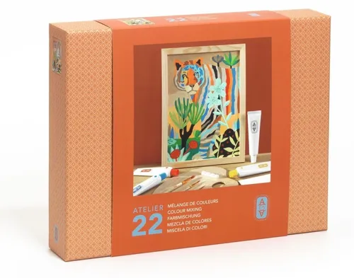 Djeco-Atelier 22, Malerei Tiger