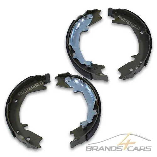 ATEC SATZ BREMSBACKEN TROMMELBREMSE Ø180 HI FÜR RENAULT TWINGO 1.2 05.96-07.07