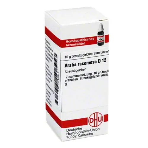 DHU Aralia racemosa D 12 Globuli Inhalt: 10 g