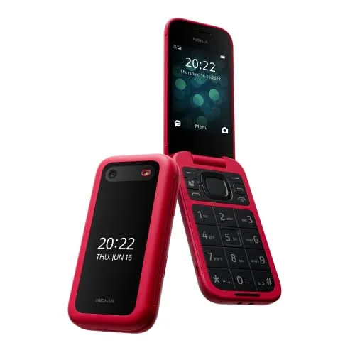 Nokia 2660 - Simlockfreies Handy mit 4G, kompaktes 2.80" Display und 128 MB Speicher