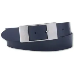 Bernd Götz Damen Leder Gürtel 35 mm - Eleganter Damengürtel aus marine Rindleder (90 cm) - Damen-Gürtel aus hochwertigem marine Rindleder, 35 mm breit, ideal für einen stilvollen Look und perfekt für jeden Anlass.