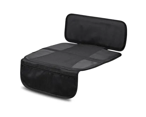 Osann Mini Autositzauflage für Kindersitzerhöhung, Sitzschoner geeignet auch für Isofix, schwarz