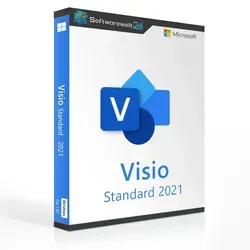 Microsoft Visio 2021 Standard | Windows | ESD + Key - Diagrammsoftware für professionelle Diagramme, ideal für Geschäftsleute und IT-Profis. Integriert sich nahtlos in Microsoft-Produkte und ermöglicht Echtzeit-Zusammenarbeit.