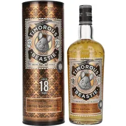 Douglas Laing Timorous Beastie 18 Years Old Limited Edition - Whisky mit 46,8% Vol. aus 18 Jahre gereiften Single Malts der Highlands, ideal für Genießer und Sammler seltener Abfüllungen.